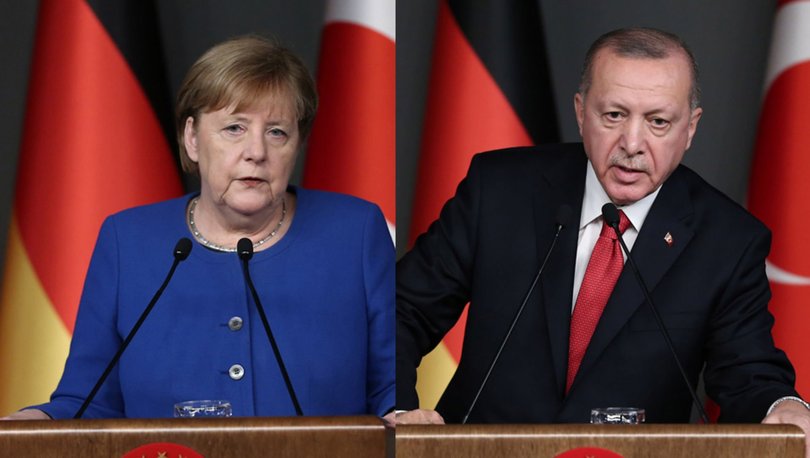 Erdoğan Merkel’den “adil yük dağılımı” istedi