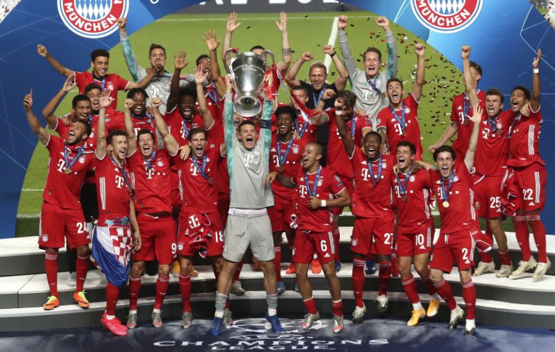 Şampiyonlar Ligi kupası Bayern Münih’in…